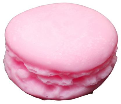 Sapone Macaron al burro di karitè profumo lampone naturale prodotto in Provenza - immagine 4