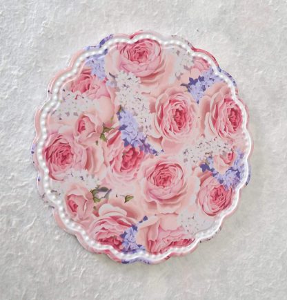 Sottopentola con rose - immagine 3