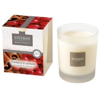 Candela profumata Cranberry & Cannelle – Esteban Paris