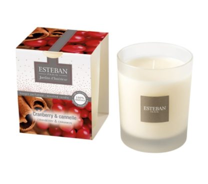 Candela profumata Cranberry & Cannelle – Esteban Paris