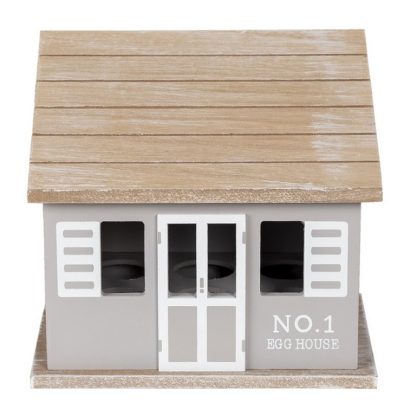 Casetta portauova in legno