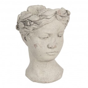 Vaso per piante busto di donna