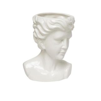 Vaso statua greca bianco
