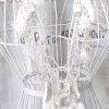 Collana perline bianca con nappine - immagine 2