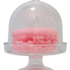 Sapone Macaron al burro di karitè Lampone + cloche - immagine 3