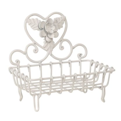 Portasapone cuore shabby-chic - immagine 3