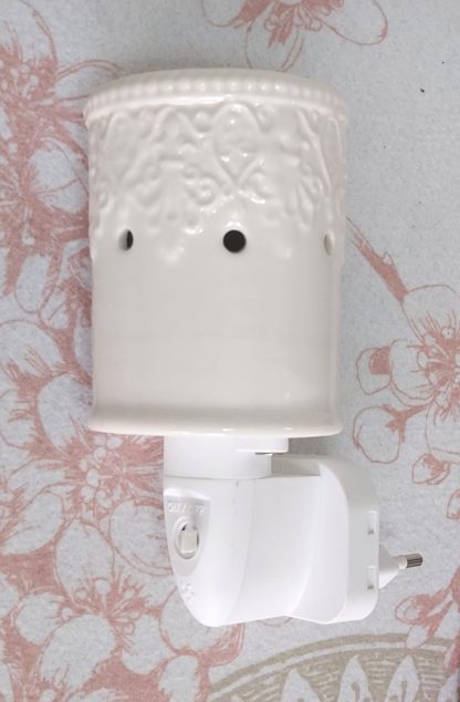 Bruciaessenze da parete bianco lucido - immagine 3