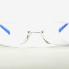 Occhiali da lettura rétro con strass blu royal gradazione 1.50 - immagine 2