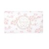 Tappetino zerbino blossom bianco e rosa