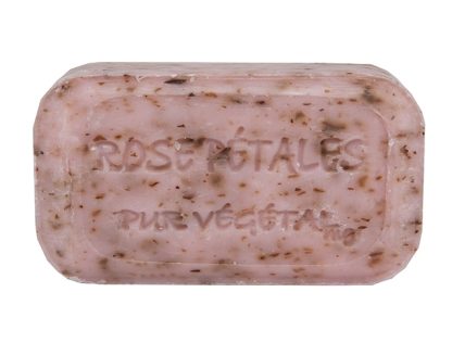 Saponetta di marsiglia profumo Rosa all'olio di argan bio fatta a mano in Provenza