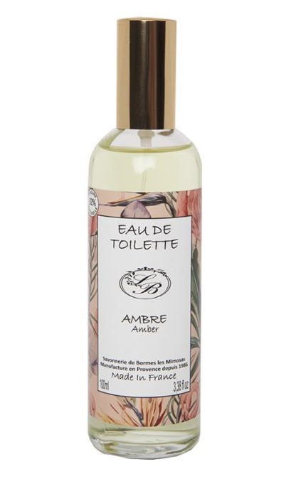 Eau de toilette profumo Ambra naturale prodotto in Provenza