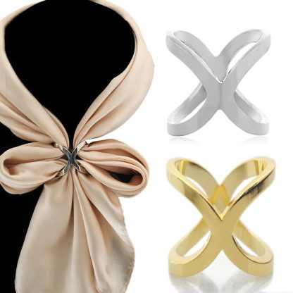 Anello ferma foulard due pezzi - immagine 3