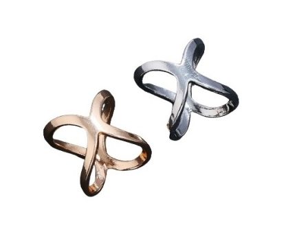 Anello ferma foulard due pezzi