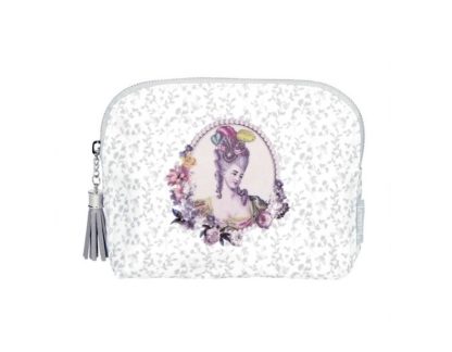Trousse piccola Courtisanes grigio Mathilde M