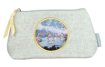 Trousse piccola Médaillon Iles Marquises beige Mathilde M - immagine 2