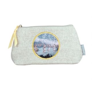 Trousse piccola Médaillon Iles Marquises beige Mathilde M