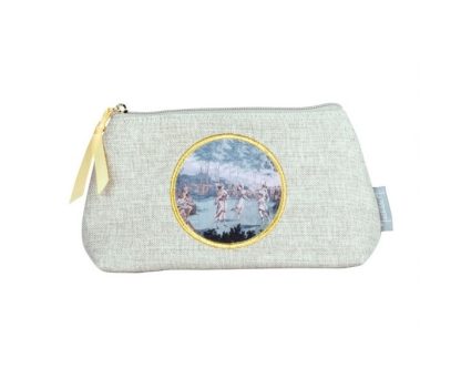 Trousse piccola Médaillon Iles Marquises beige Mathilde M