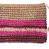 Pochette in paglia con nappa - immagine 2