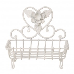 Portasapone cuore shabby-chic