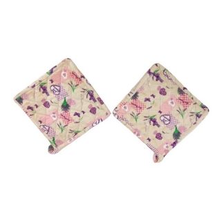 Presine da cucina fantasia lavanda