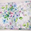 Tovaglia antimacchia bianca a fiori colorati - immagine 2
