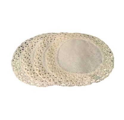 Sottopiatti in cartapaglia panna