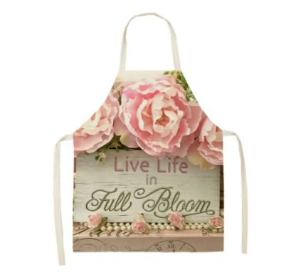 Grembiule da cucina Live life in full bloom - immagine 2