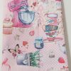 Tovaglia antimacchia rosa fantasia - immagine 3