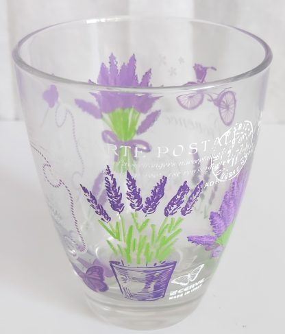Bicchieri Provenza fantasia lavanda n. 6 pezzi - immagine 4