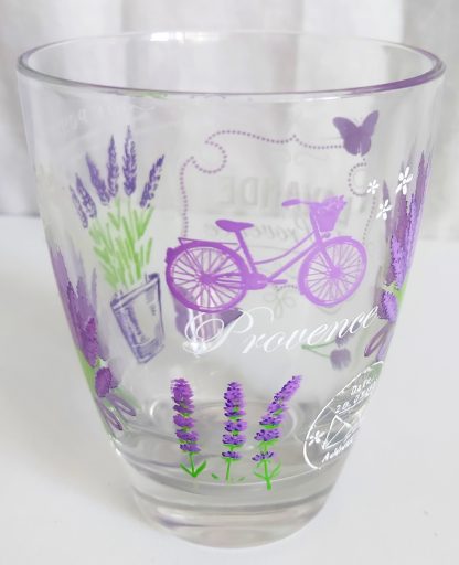 Bicchieri Provenza fantasia lavanda n. 6 pezzi - immagine 5