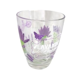 Bicchieri Provenza fantasia lavanda n. 6 pezzi