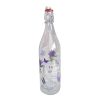 Bottiglia in vetro Provenza fantasia lavanda