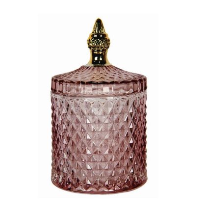 Vaso portaconfetti rosa