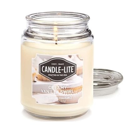 Candle Lite candela profumata Creamy Vanilla Swirl - immagine 2