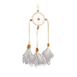 Dreamcatcher - Acchiappasogni crema e bianco