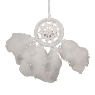 Dreamcatcher – Acchiappasogni bianco piccolo