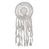 Dreamcatcher grande bianco con pizzo