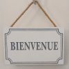 Targa da appendere “Bienvenue” - immagine 2