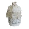 Fermaporta con pizzo fantasia gabbie