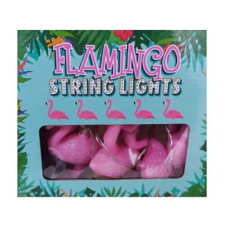 Catena luminosa con fenicotteri