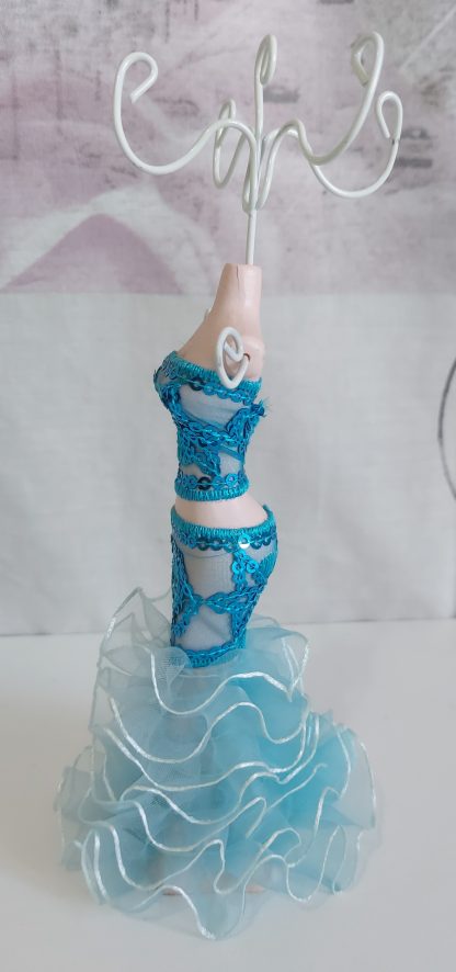 Portagioielli Mannequin azzurro - immagine 4