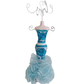 Portagioielli Mannequin azzurro