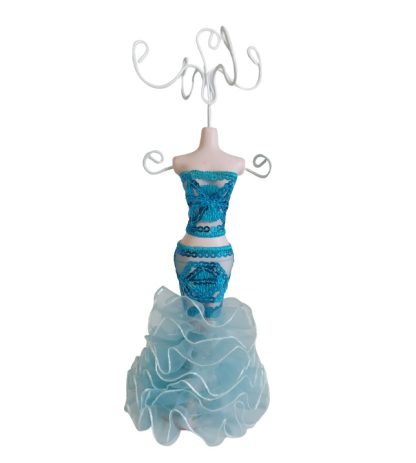 Portagioielli Mannequin azzurro