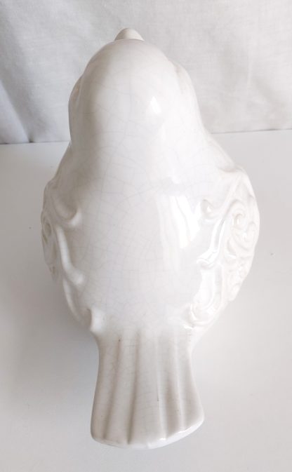 Uccello bianco in stile shabby chic - immagine 3