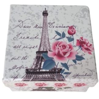 Scatola piccola Eiffel roses