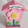 Casetta rosa salvadanaio - immagine 2