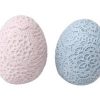 Uova decorative set da due pezzi