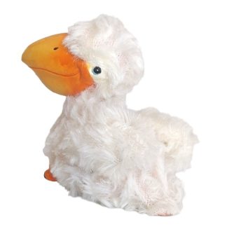 Pellicano bianco e arancio