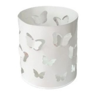 Portacandela con farfalle