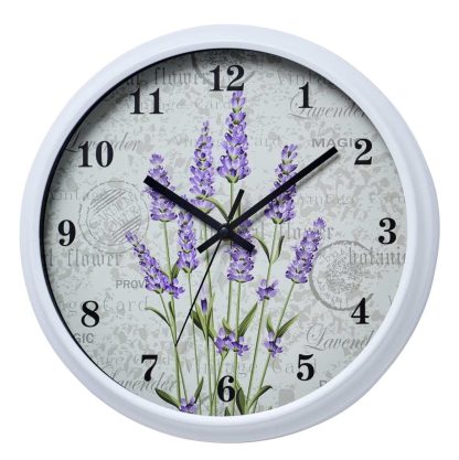 Orologio da parete lavanda disegno 1 - immagine 2